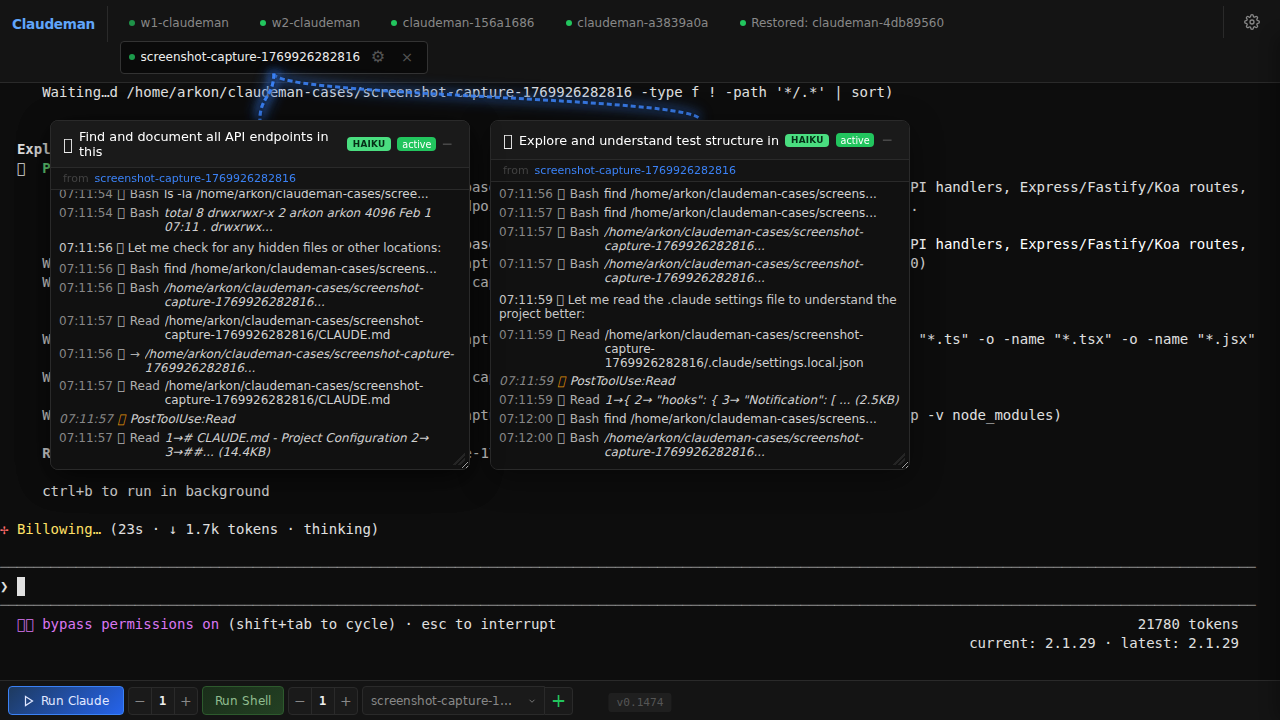 Subagent Visualization