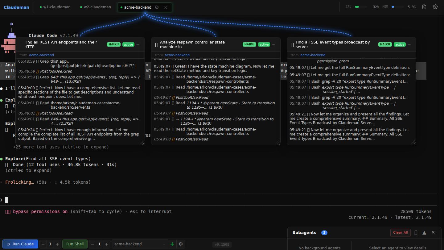 Subagent Visualization